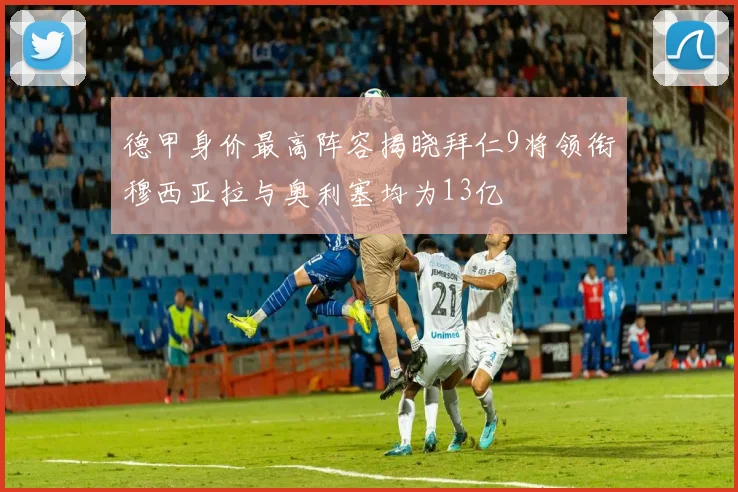 德甲身价最高阵容揭晓拜仁9将领衔穆西亚拉与奥利塞均为13亿